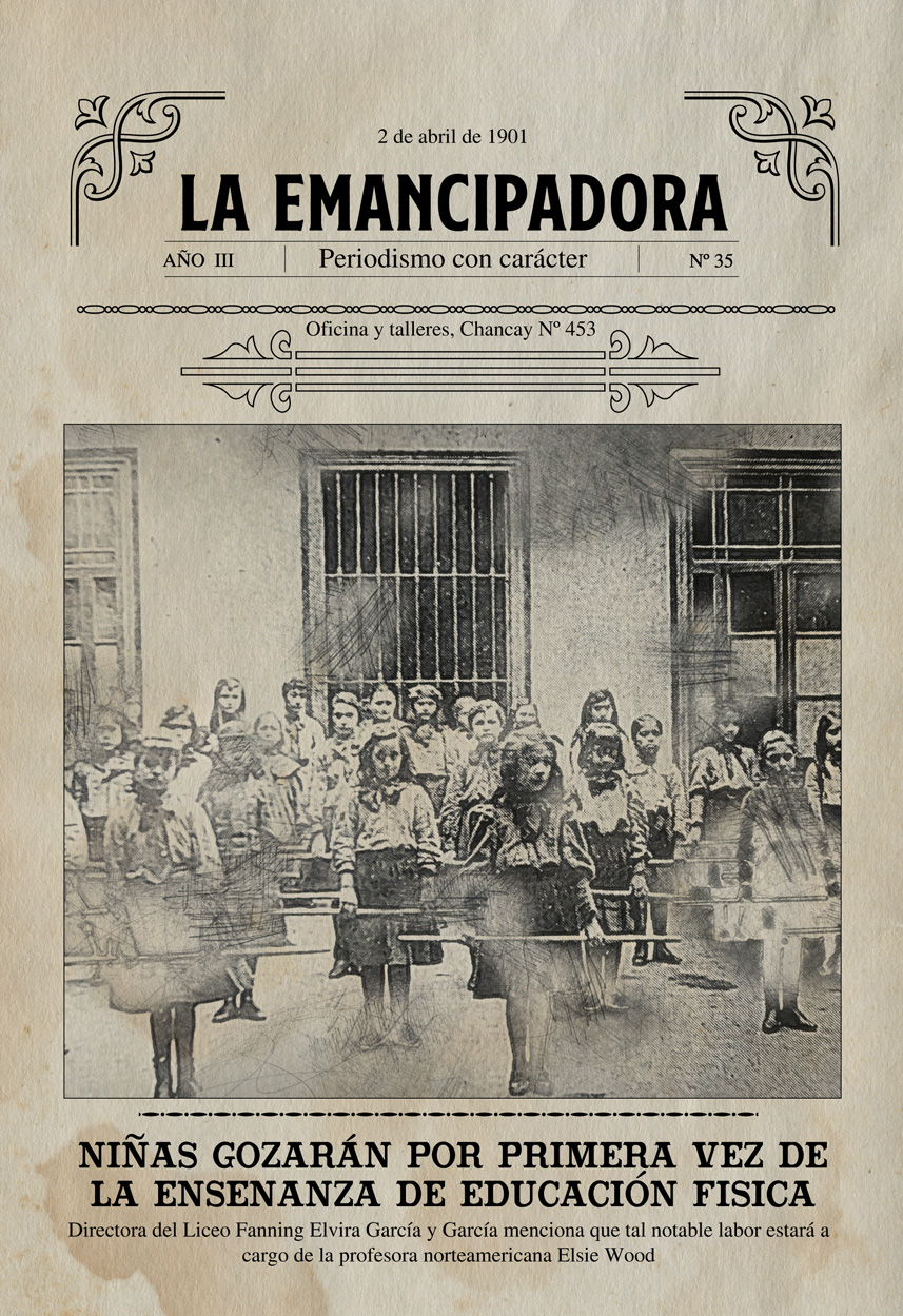 Elvira García y García, educación física